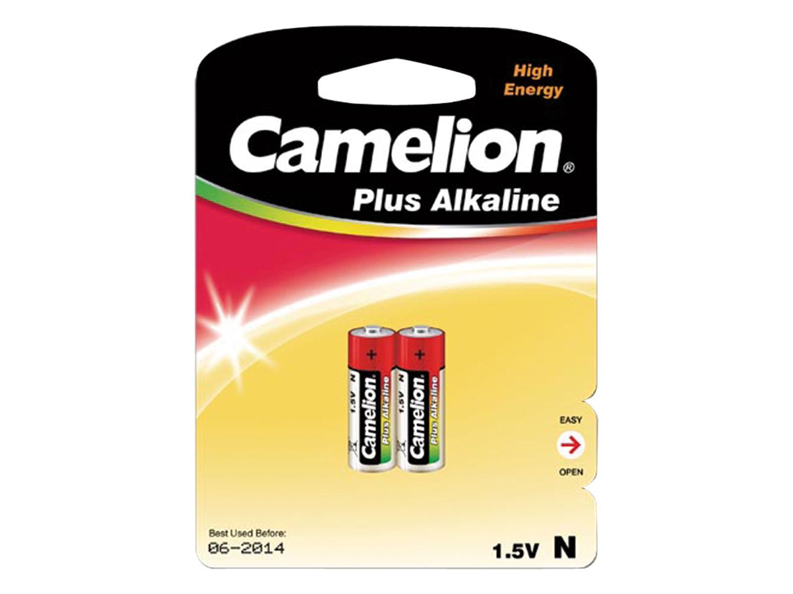Lady-Batterie CAMELION Plus Alkaline, 1,5V, Typ LR1, 2er-Blister