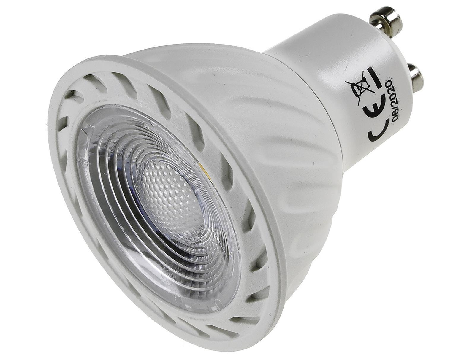 LED Strahler GU10 "H60 COB Dimmbar"3000k, 510lm, 230V/7W, warmweiß