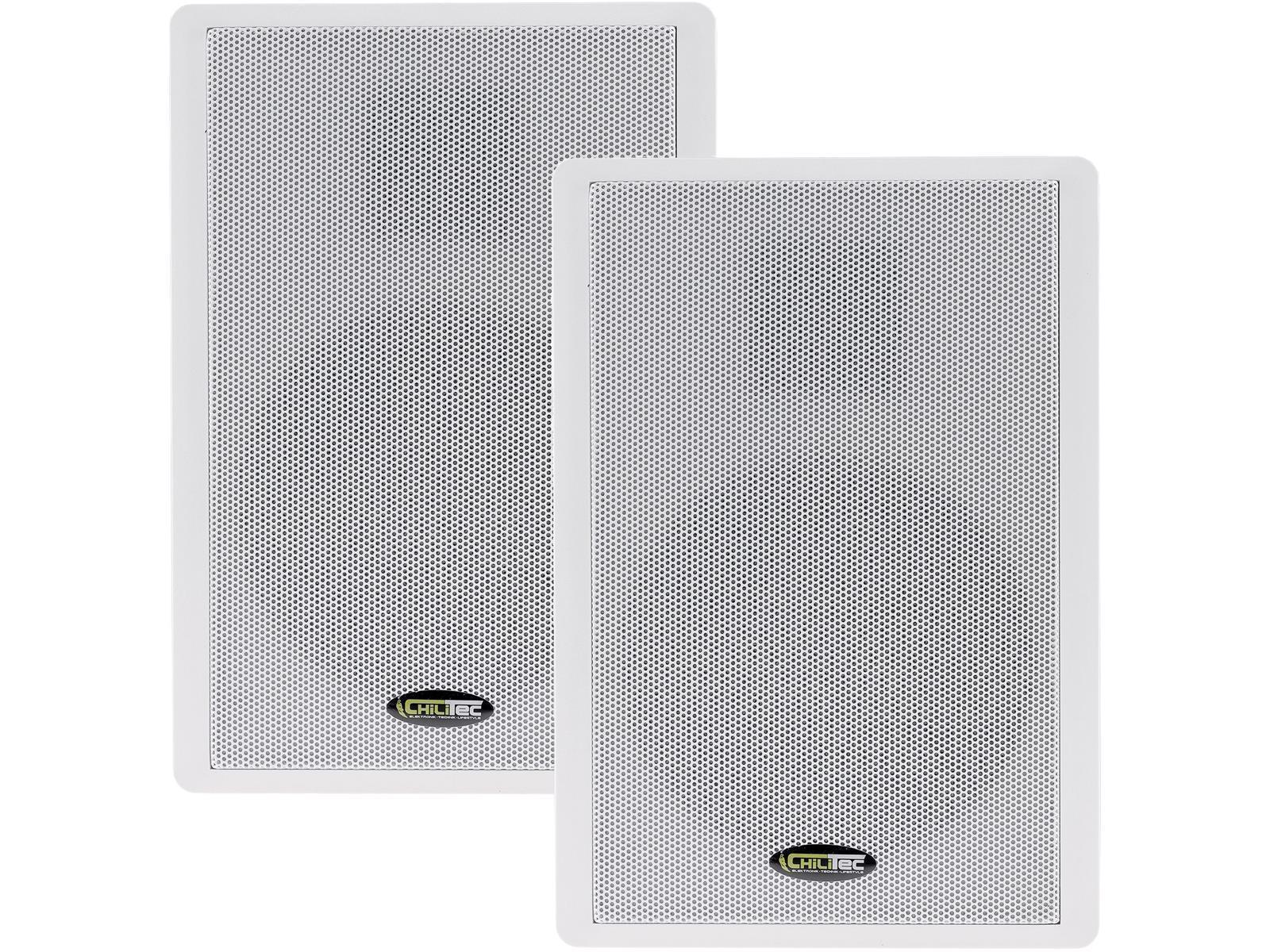 Flatpanel-Lautsprecher, 40W, weißSurround, 4 Ohm, 86dB, 2-Wege, Paar Flatpanel-Lautsprecher, 40W, weißSurround, 4 Ohm, 86dB, 2-Wege, Paar