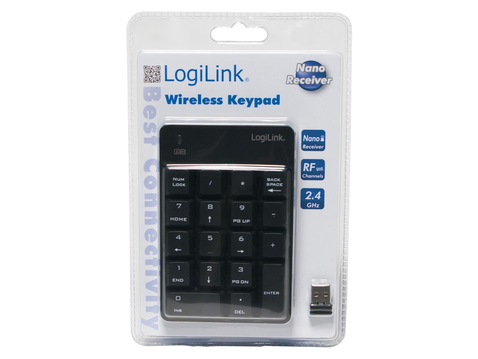 Keypad, kabellos 2,4Ghz, Numblock