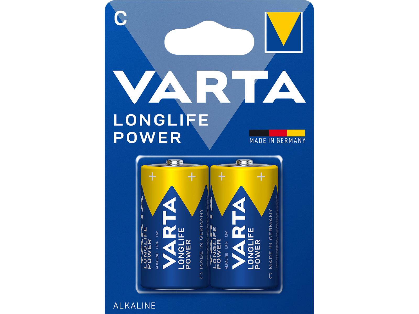 Baby-Batterie VARTA ''HIGH ENERGY'' 1,5 V, Typ C, 2er-Blister