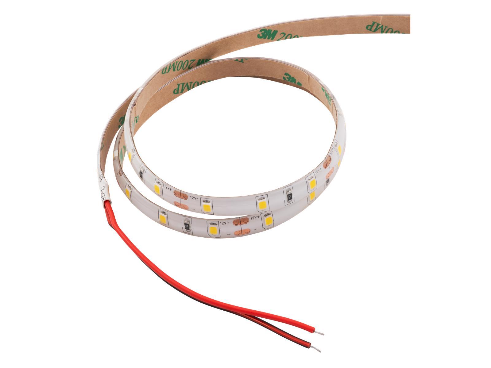 LED-Stripe McShine, 2m, warmweiß, 120LEDs, 2400lm, 12V/9,6W, IP44