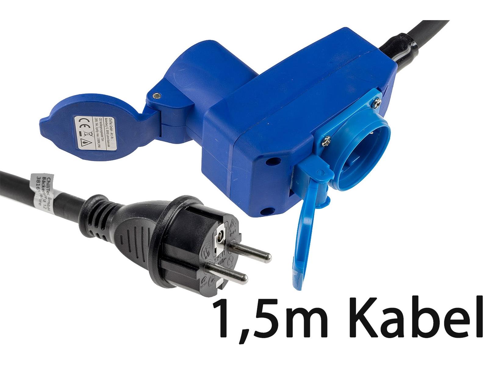 CEE Adapter auf Schutzkontakt-Stecker