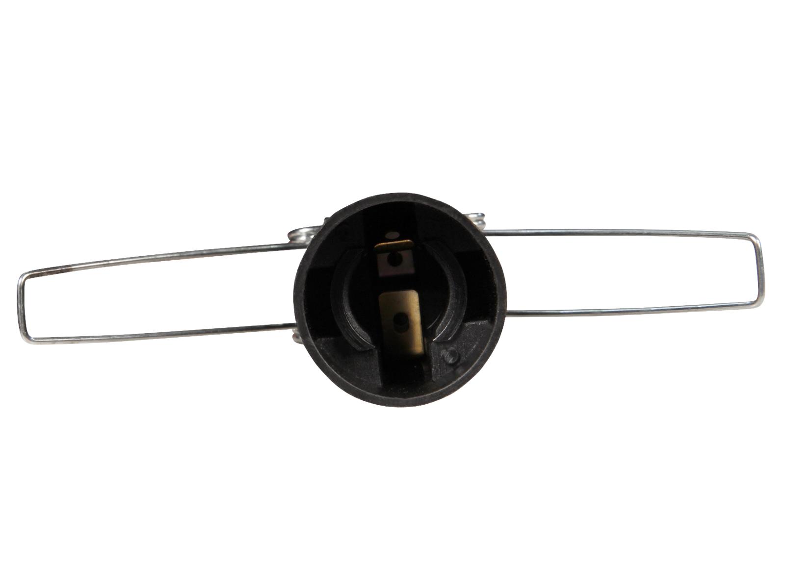 Euro-Netzkabel McPower mit Schnurschalter und E14 Fassung, 3,5m, schwarz