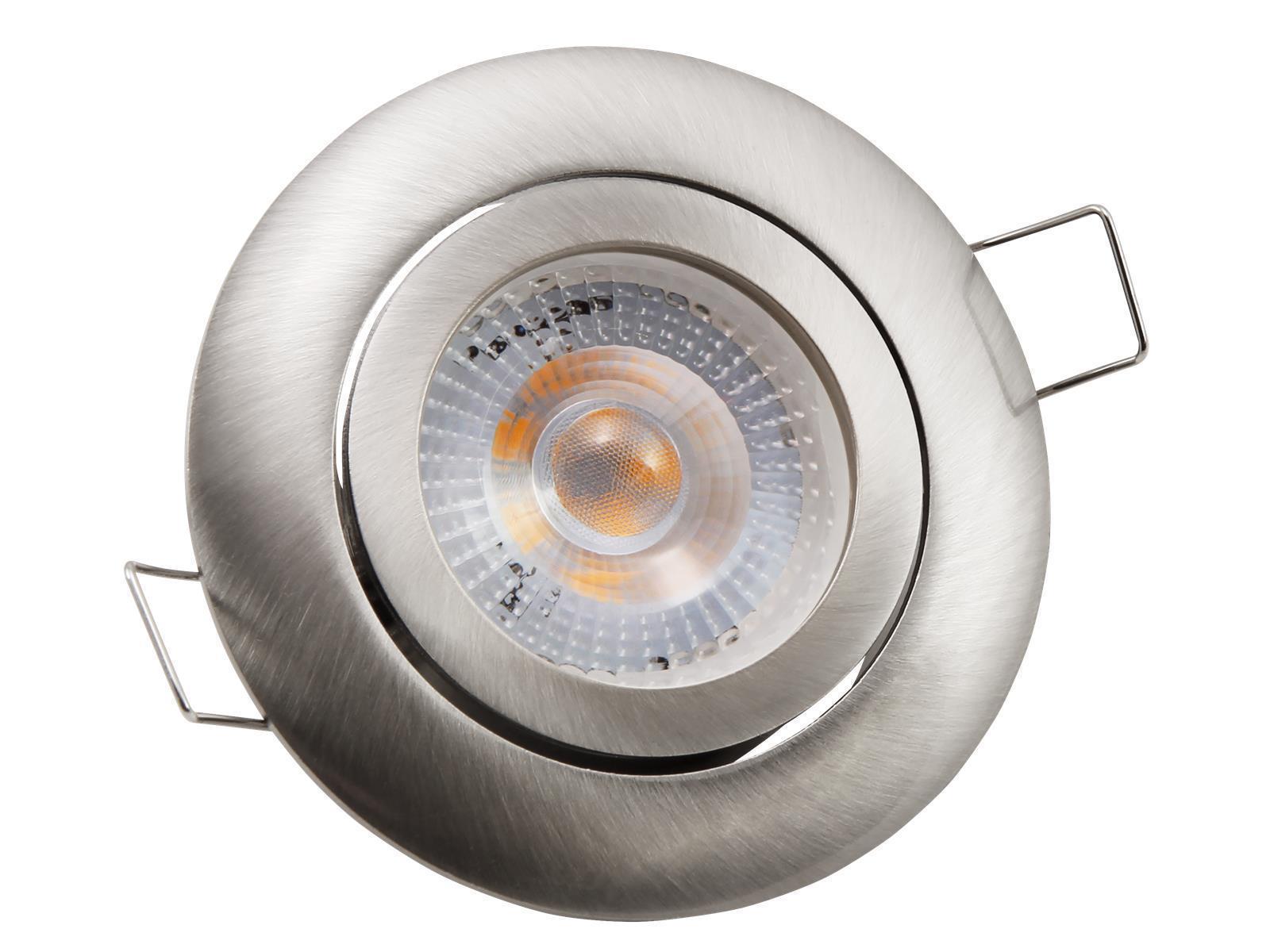 LED-Einbauleuchte McShine ''Eco-50'' 5W, 400lm, 3000K, step-dimmbar