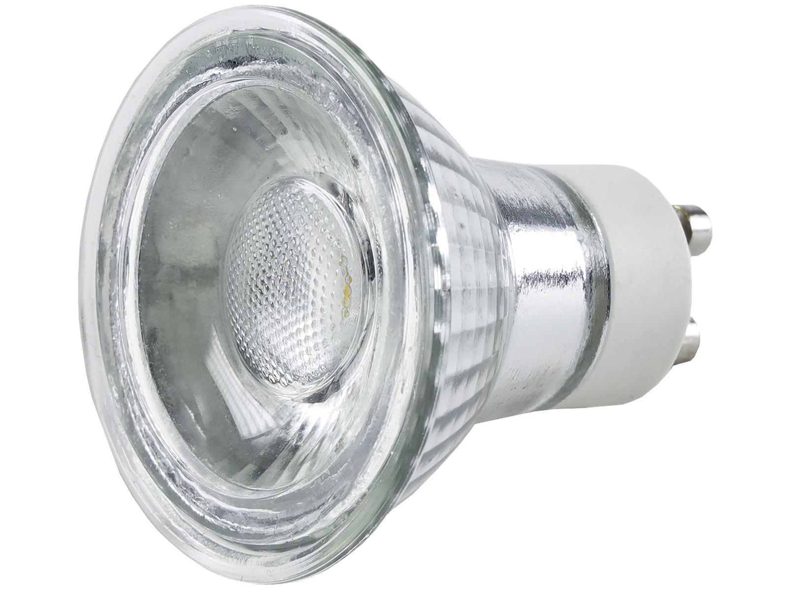 LED Strahler GU10 "H35 COB"3000k, 265lm, 230V/3W, warmweiß