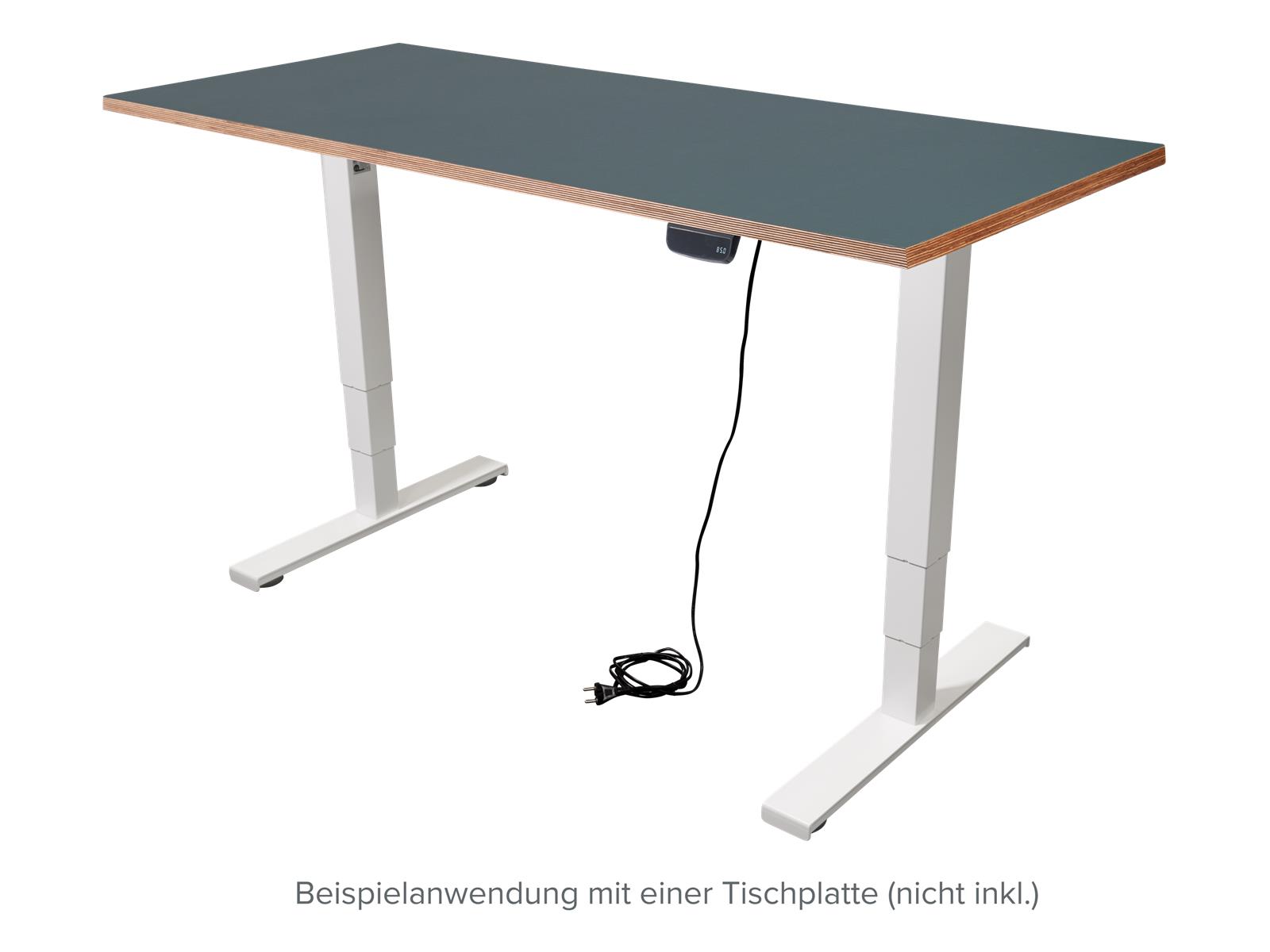 Tischgestell imstande ''business-w'' max. 125kg, Breite 100-170cm, Höhe 62-128cm