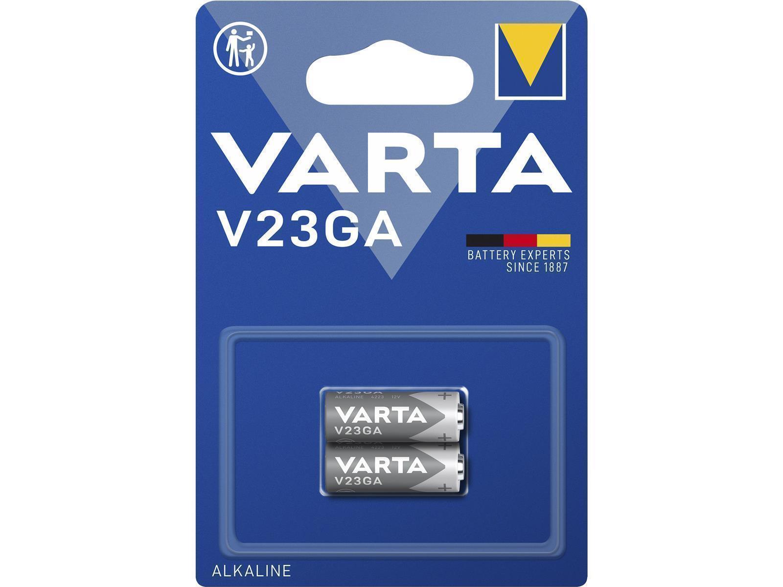 V23GA-Batterie VARTA ''Electronics'' Alkaline, MN21, 12V, 2er-Pack