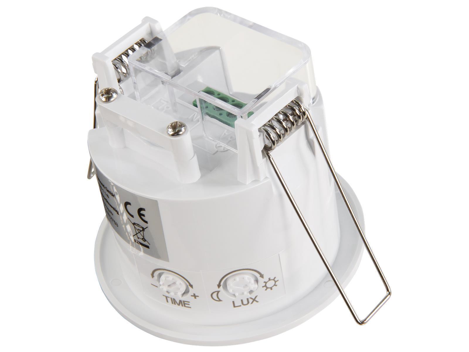 IR Bewegungsmelder McShine ''LX-630'', 360°, 230V / 1.200W, weiß, Unterputz, LED geeignet