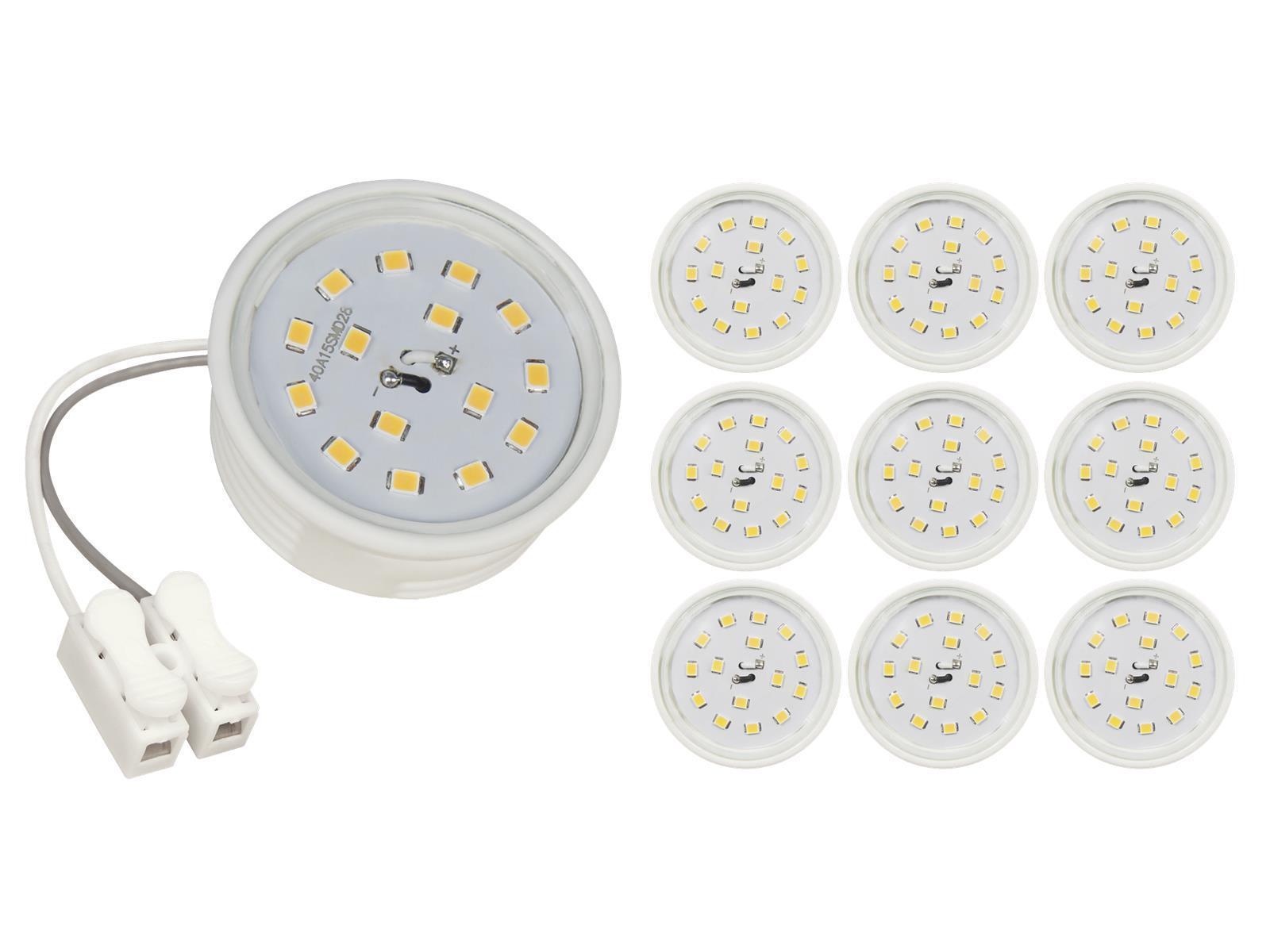 LED-Modul McShine, 5W, 400lm, 230V, 50x23mm, warmweiß, 3000K, 10er-Pack