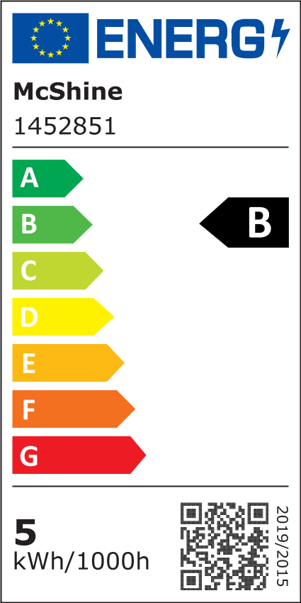 LED-Stripe McShine, 1m, neutralweiß, 60LEDs, 1440lm, 12V/4,8W, IP44