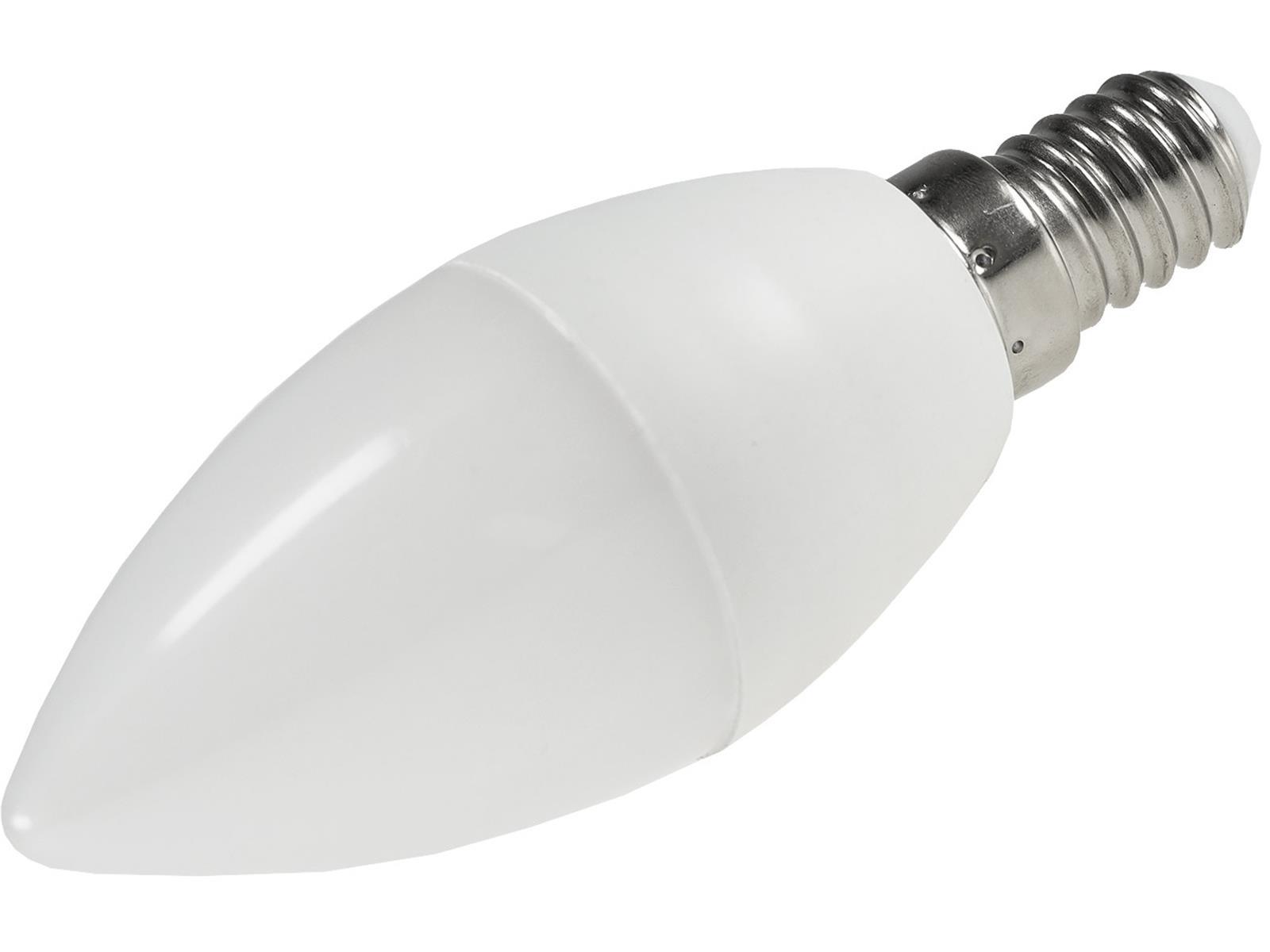 LED Kerzenlampe E14 "RA95" 2900k, 480lm, 230V/6W, 160°, warmweiß