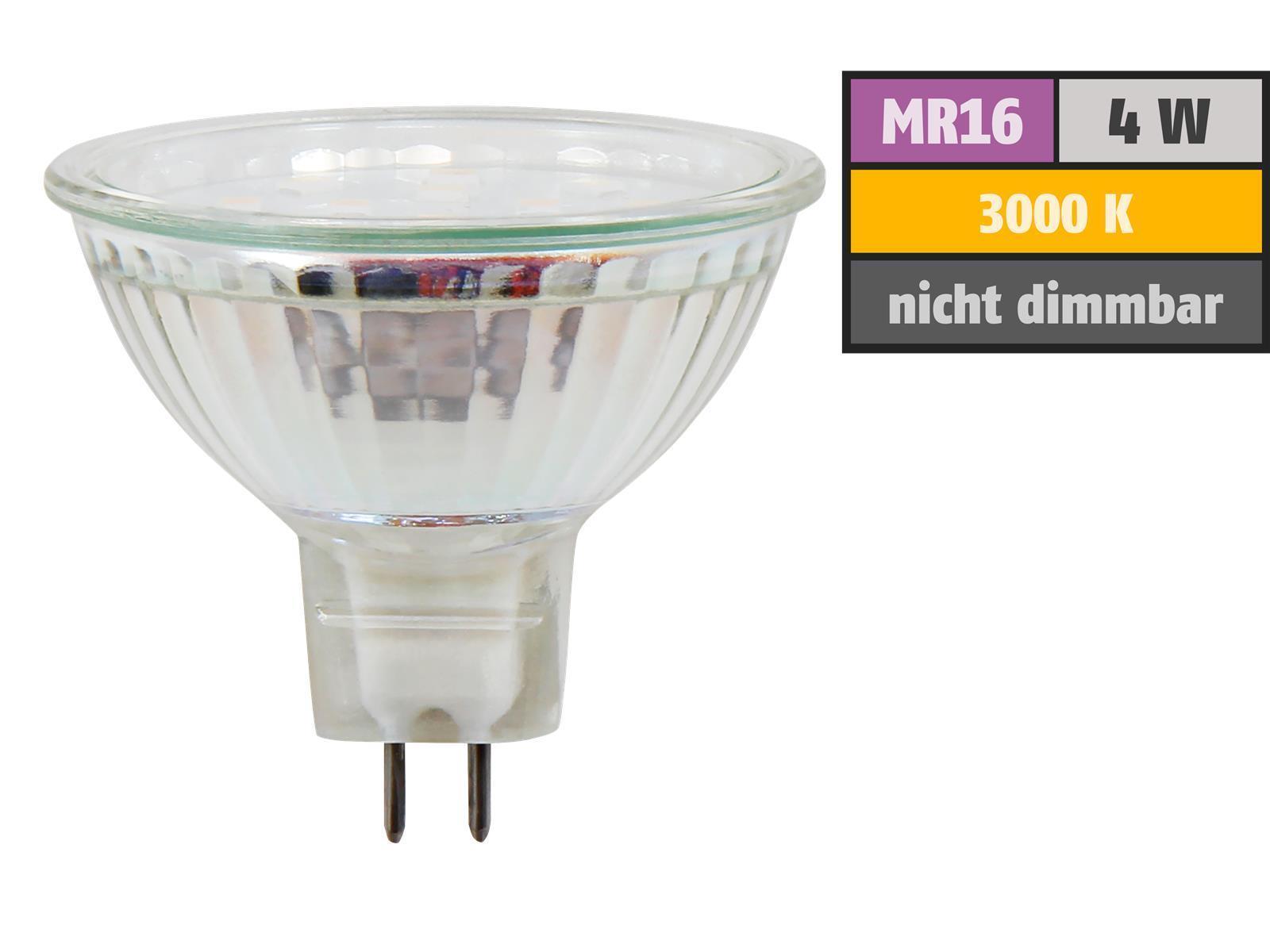 LED-Strahler McShine ''ET40'', MR16, 4W, 320lm, warmweiß