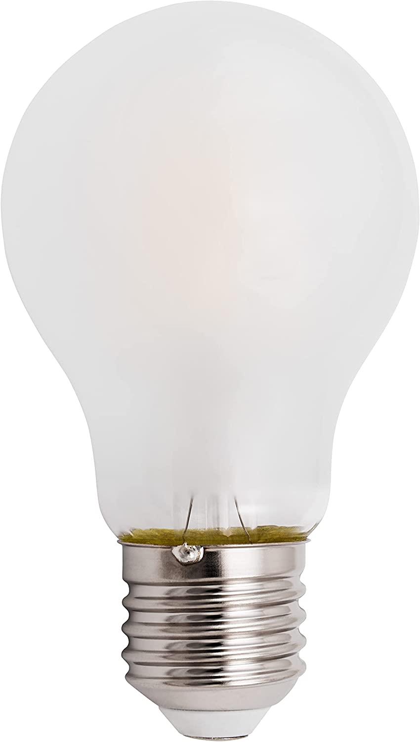 LED Filament Glühlampe McShine ''Filed'', E27, 6W, 630lm, warmweiß, matt