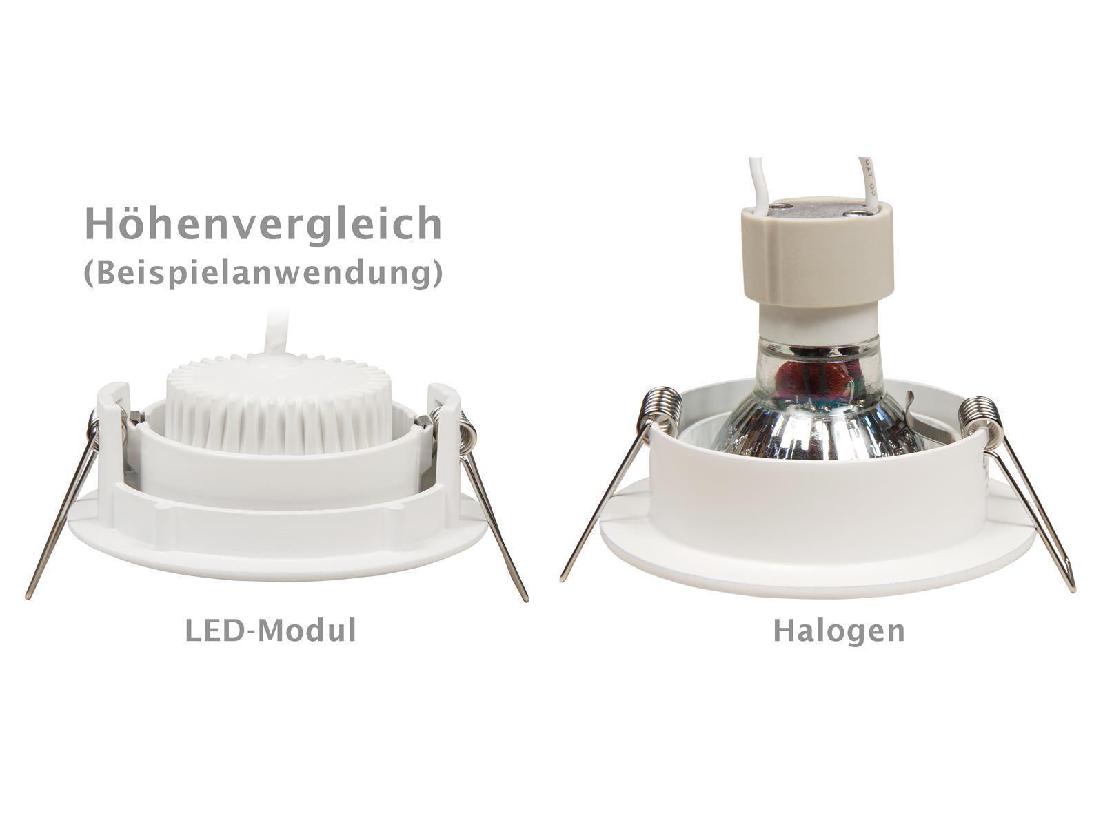 LED-Modul McShine ''MCOB'' 5W, 400 Lumen, 230V, 50x25mm, warmweiß, 3000K