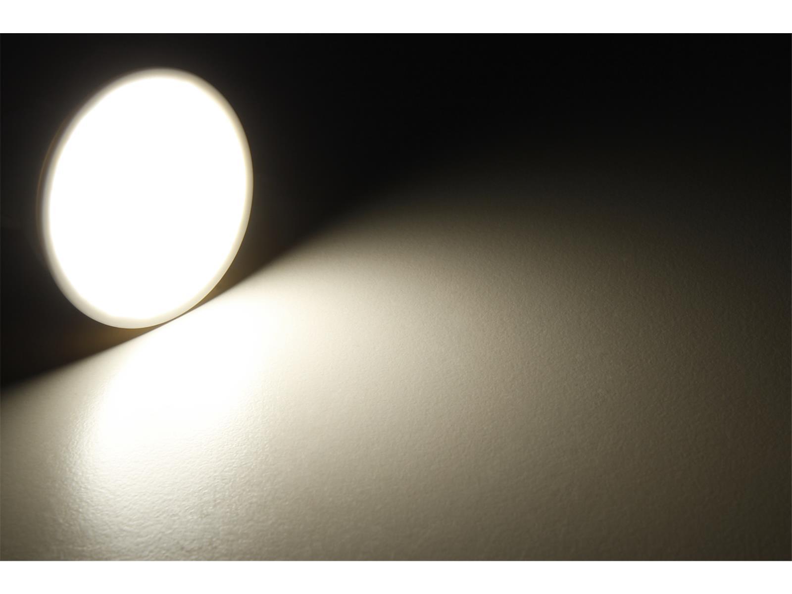 LED-Strahler McShine ''PV-70-10'' GU10, 7W, 540lm, 110°, 3000K,warmweiß, 10er-Pack