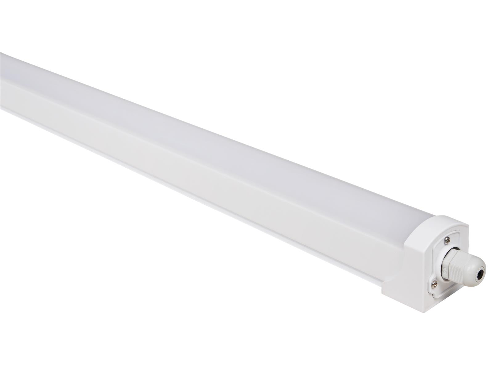 LED Feuchtraumleuchte McShine ''FL-150'' IP65, 4500lm, 6400K,150cm, tageslichtweiß