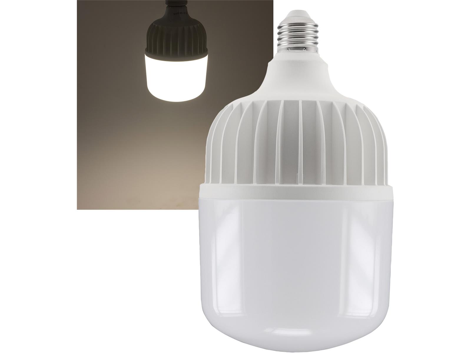 LED Jumbo Lampe E27 50W "G500n" 4538lm, 4000K,neutralweiß, ØxH 12x21,5cm