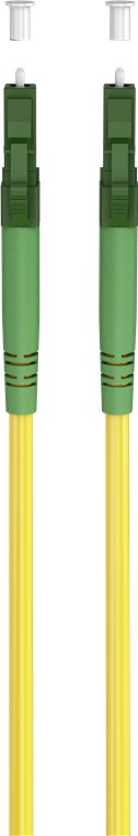 Glasfaserkabel (FTTH), Singlemode (OS2) Yellow, (Simplex), 20 m