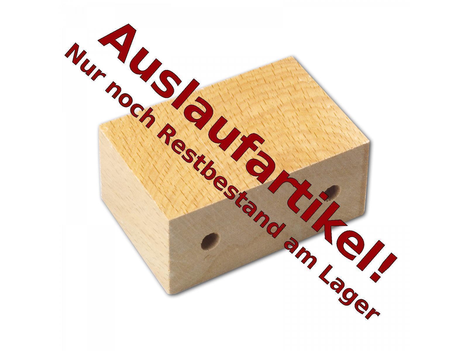 Distanzklotz, lackiert, KL01 aus Holz 7,5 cm