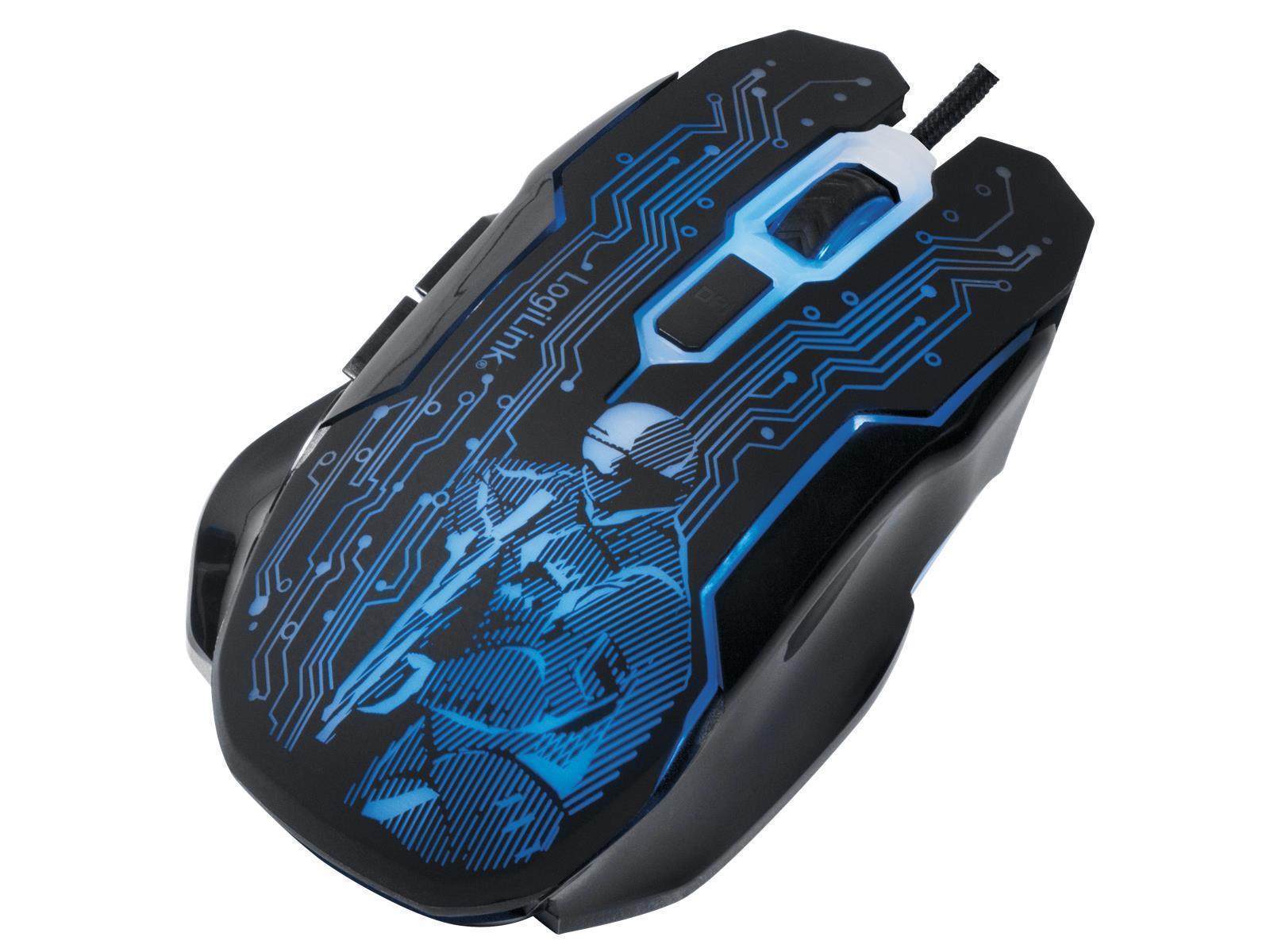 Maus, Gaming Mouse, USB 6-Button, 2400dpi