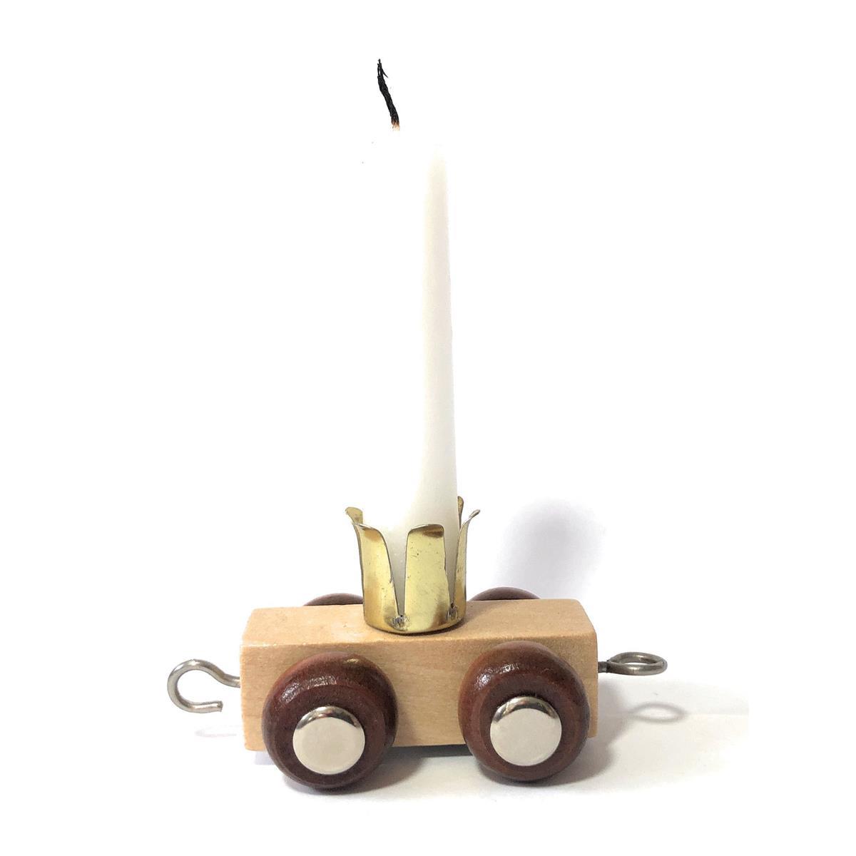 EbyReo Buchstabenzug mit Kerzenhalter und Kerze