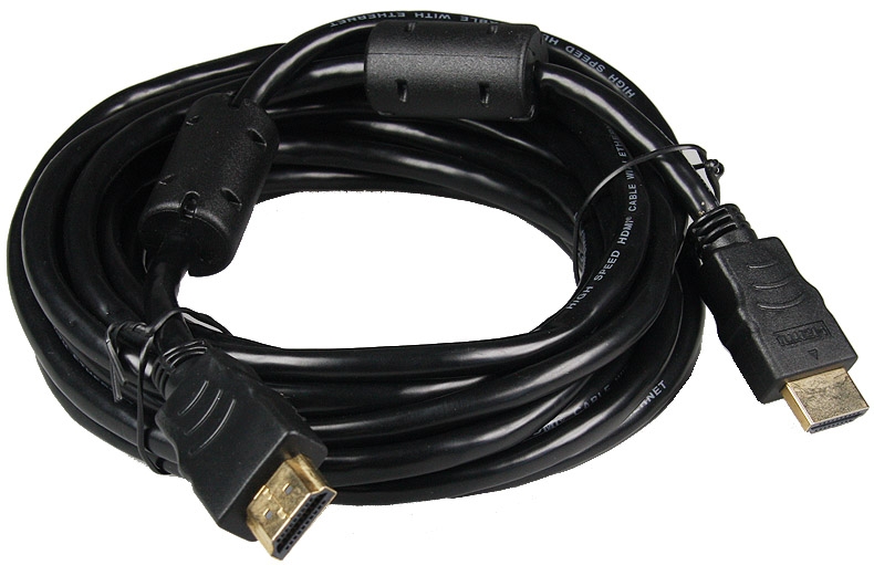 HighSpeed HDMI Kabel, HDMI 1.4, 5m3D, HDCP, 4K/UHD, ARC, CEC, HEC