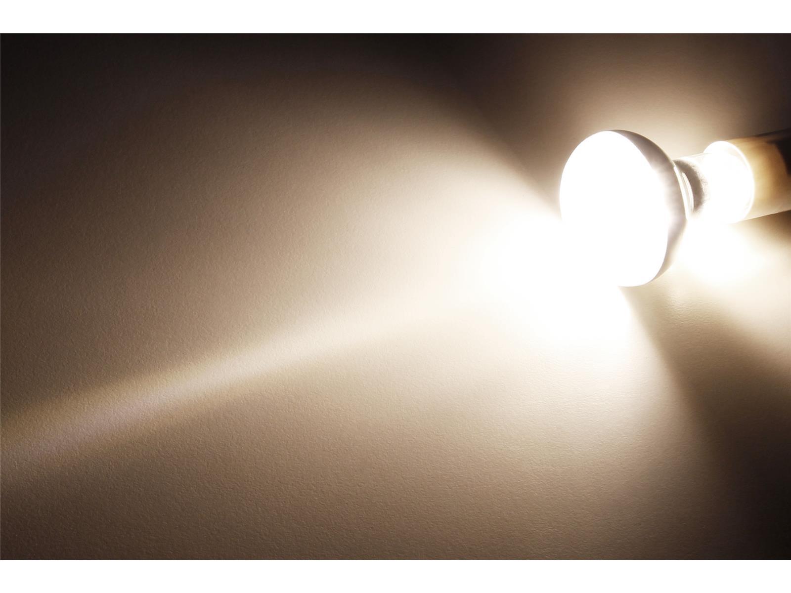 LED-Reflektorstrahler McShine, E14, R50, 4W, 400lm, 360°, 3000K, warmweiß
