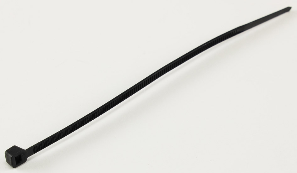 Kabelbinder 100mm x 2,5mm, schwarz100er Pack, hohe Zugkraft, UV fest
