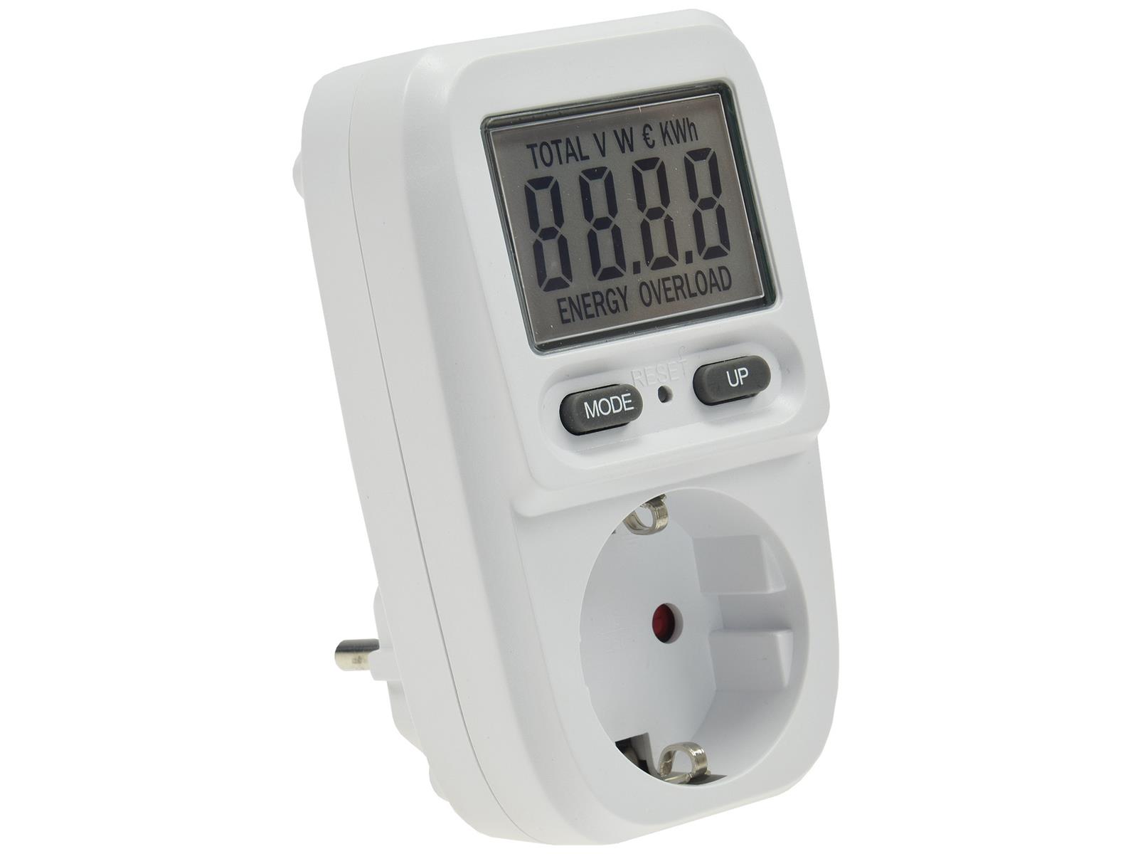 Energiekosten-Messgerät "CTM-807"LC-Display, Messung bis zu 3600W