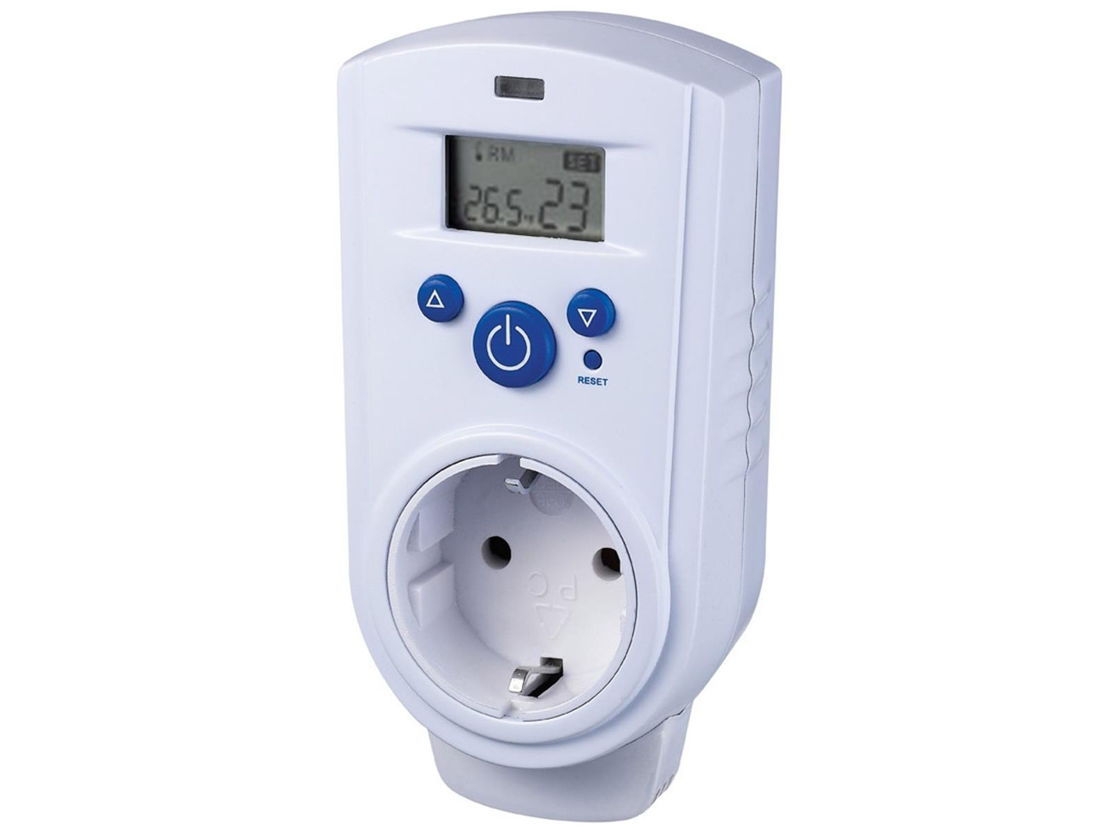 Steckdosen-Thermostat "ST-35 digi"max. 3500W, 5-30°C, EIN/AUS/AUTO, 230V