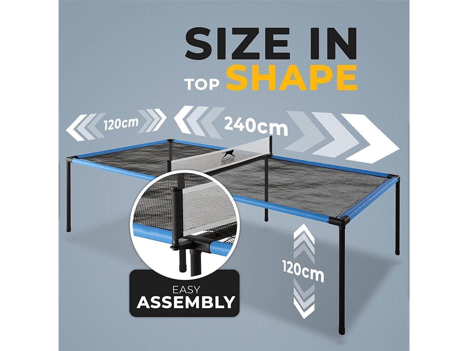 Tischtennis Spyder-Air-Set, 240x120x63,5 cm, 2 Schläger, 2 Bälle