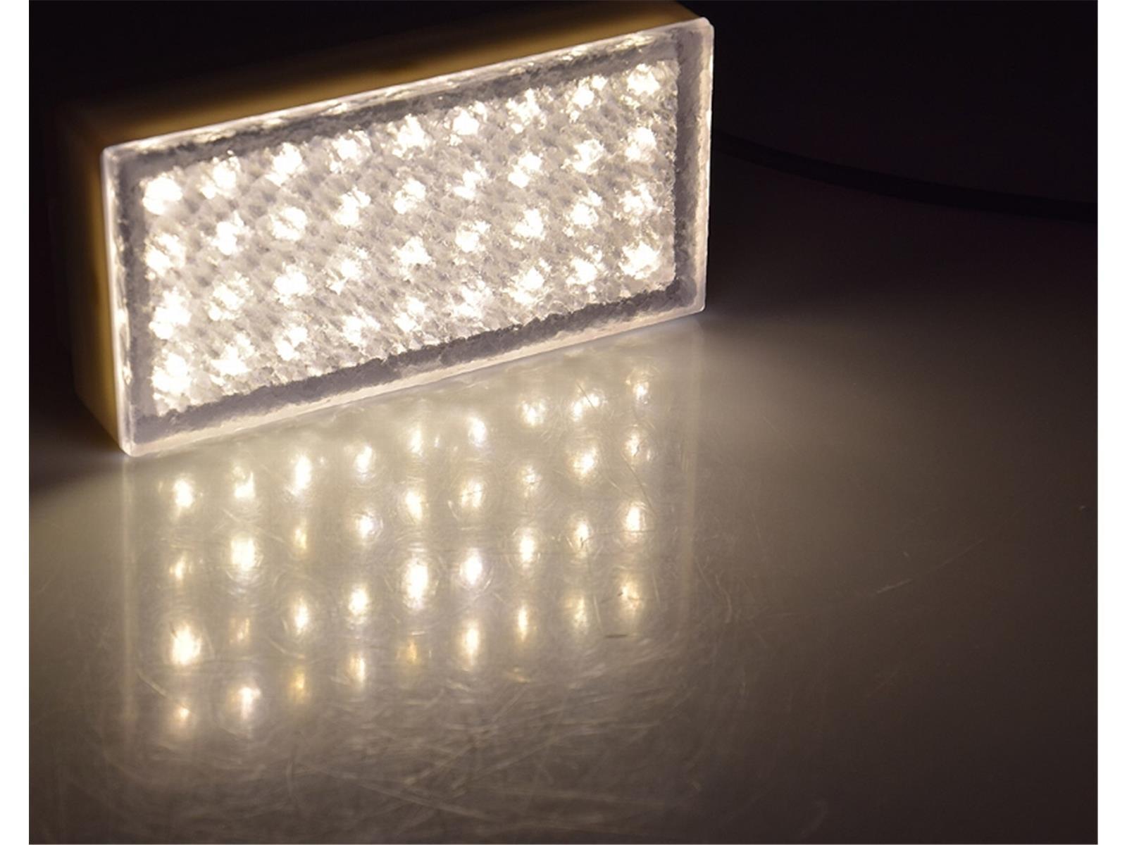 LED Pflasterstein "BRIKX 20" warmweiß20x10x7cm, 3W, 300lm, IP67, 230V