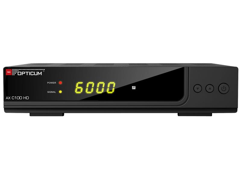 DVB-C Receiver Opticum AX C100 HD 1080p, USB, HDMI