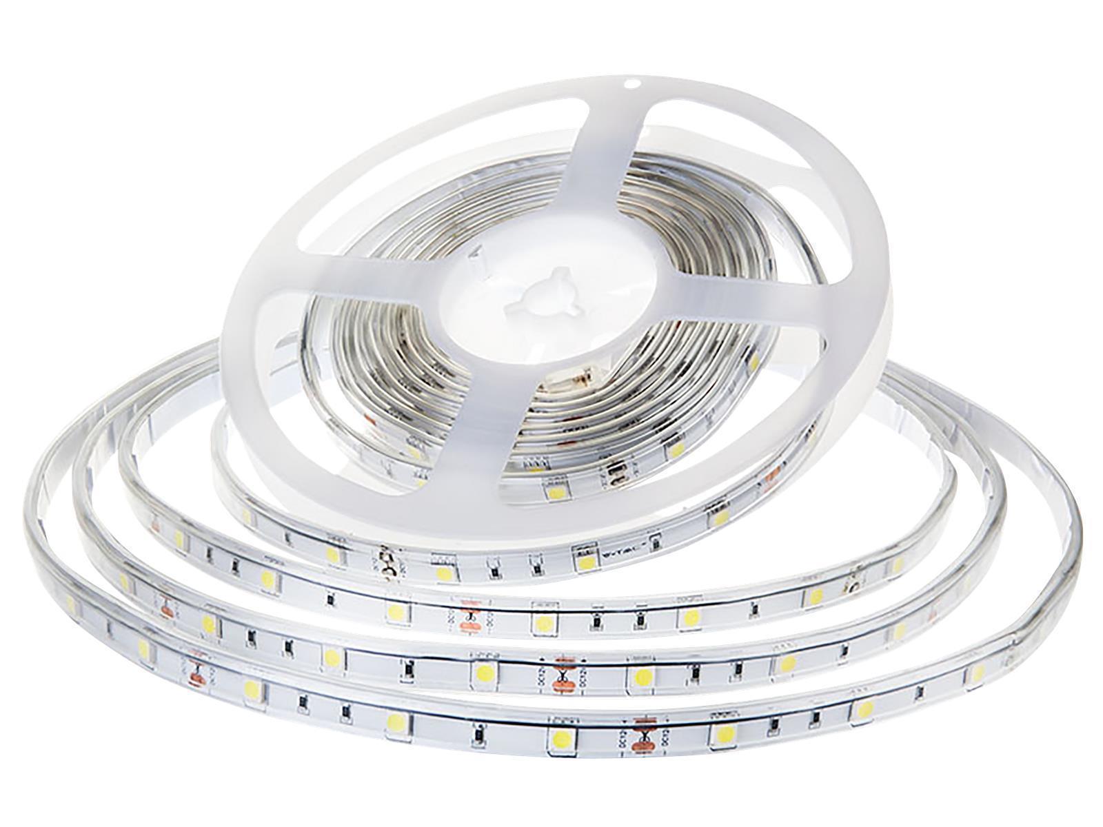 LED-Stripe 30LED/m, RGB, 4,8W/m, 12V, 5m, IP65