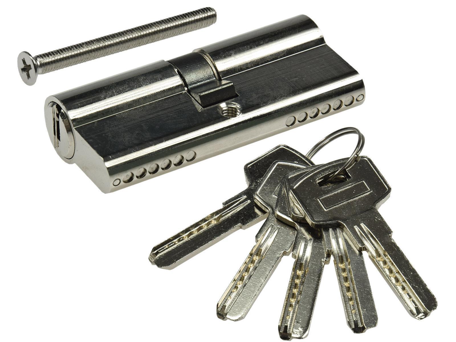 Schließzylinder 70mm (35+35mm) 5 Schlüssel, Not- & Gefahrenfunktion