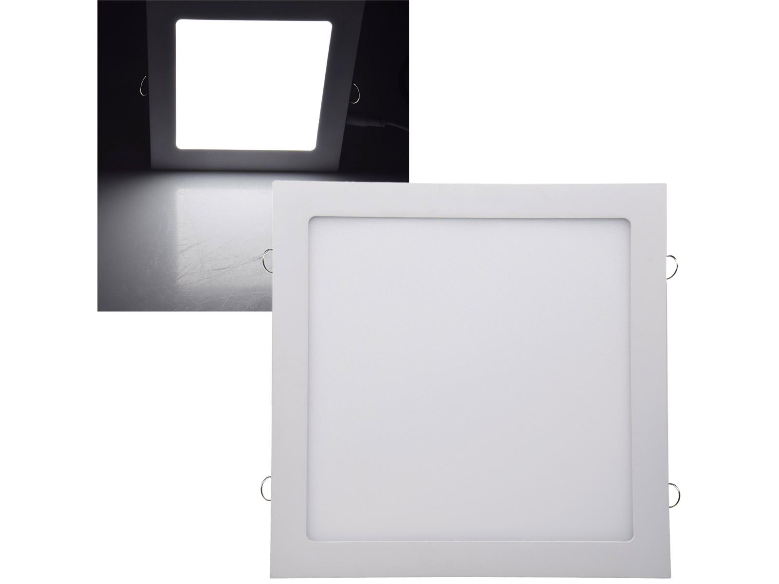 LED Licht-Panel "QCP-30Q", 30x30cm230V, 24W, 2160 Lumen,4200K /neutralweiß