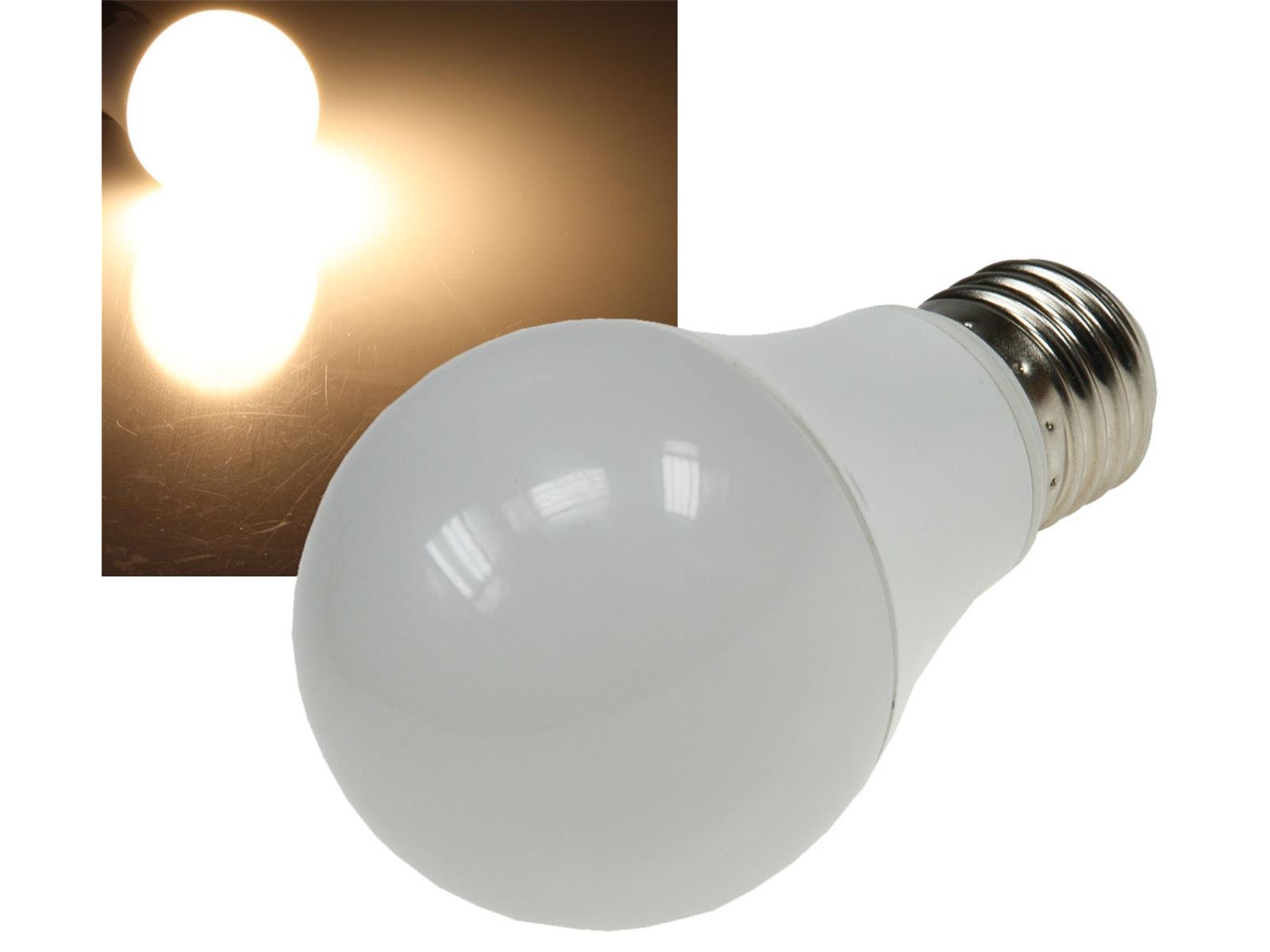 LED Glühlampe E27 "promo" warmweiß 3000k, 802lm, 230V/8,6W, 160°