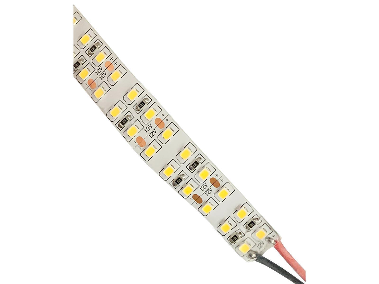 LED-Stripe McShine, 3000lm/m, 240LEDs/m, 18W/m, 3000K, IP20, 5m Rolle