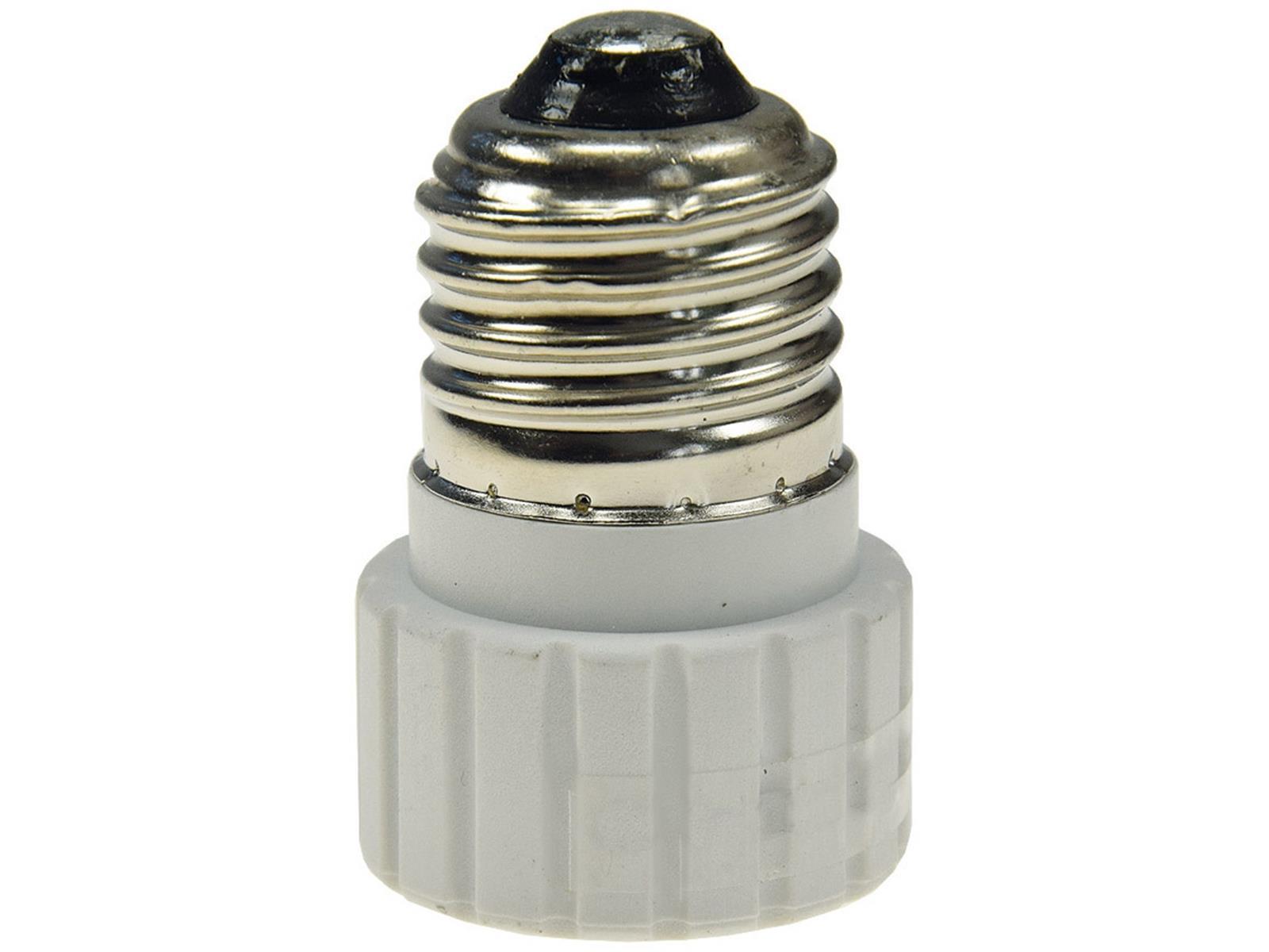 Lampensockel-Adapter, KeramikE27 auf GU10