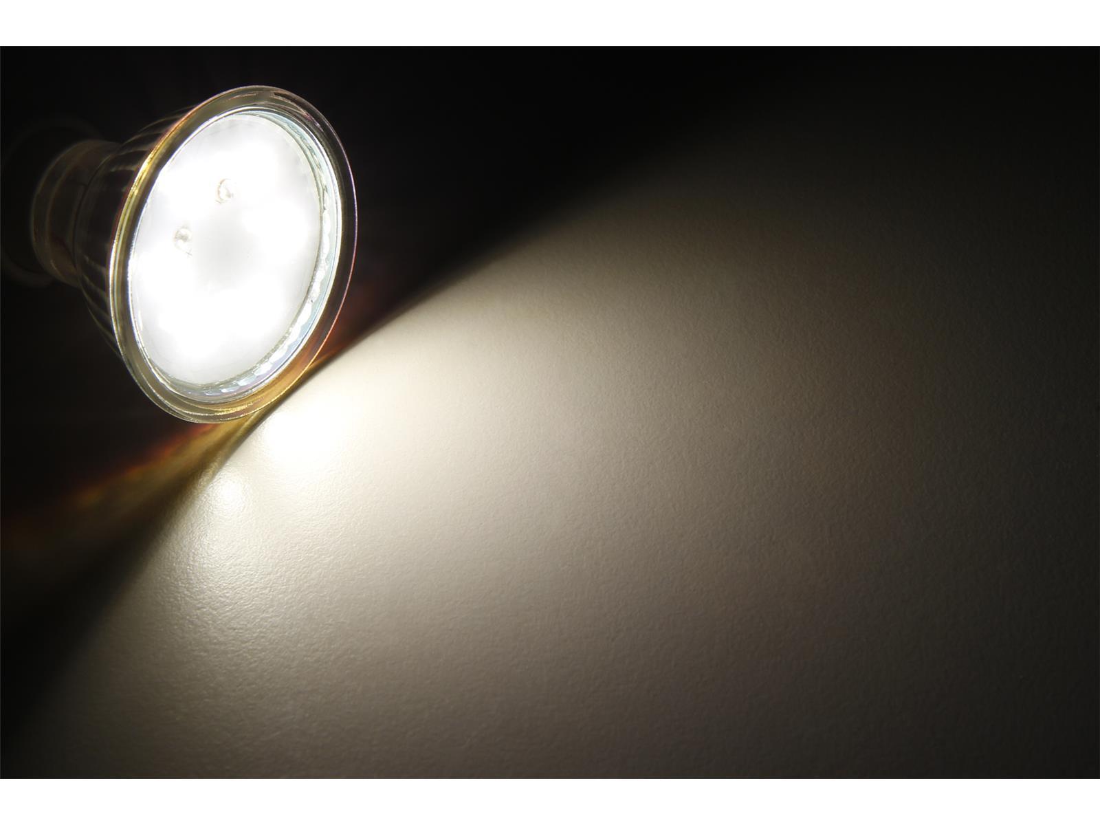 LED-Strahler McShine ''SP30-10'', GU10, 3W, 230 lm, warmweiß, 10er-Pack