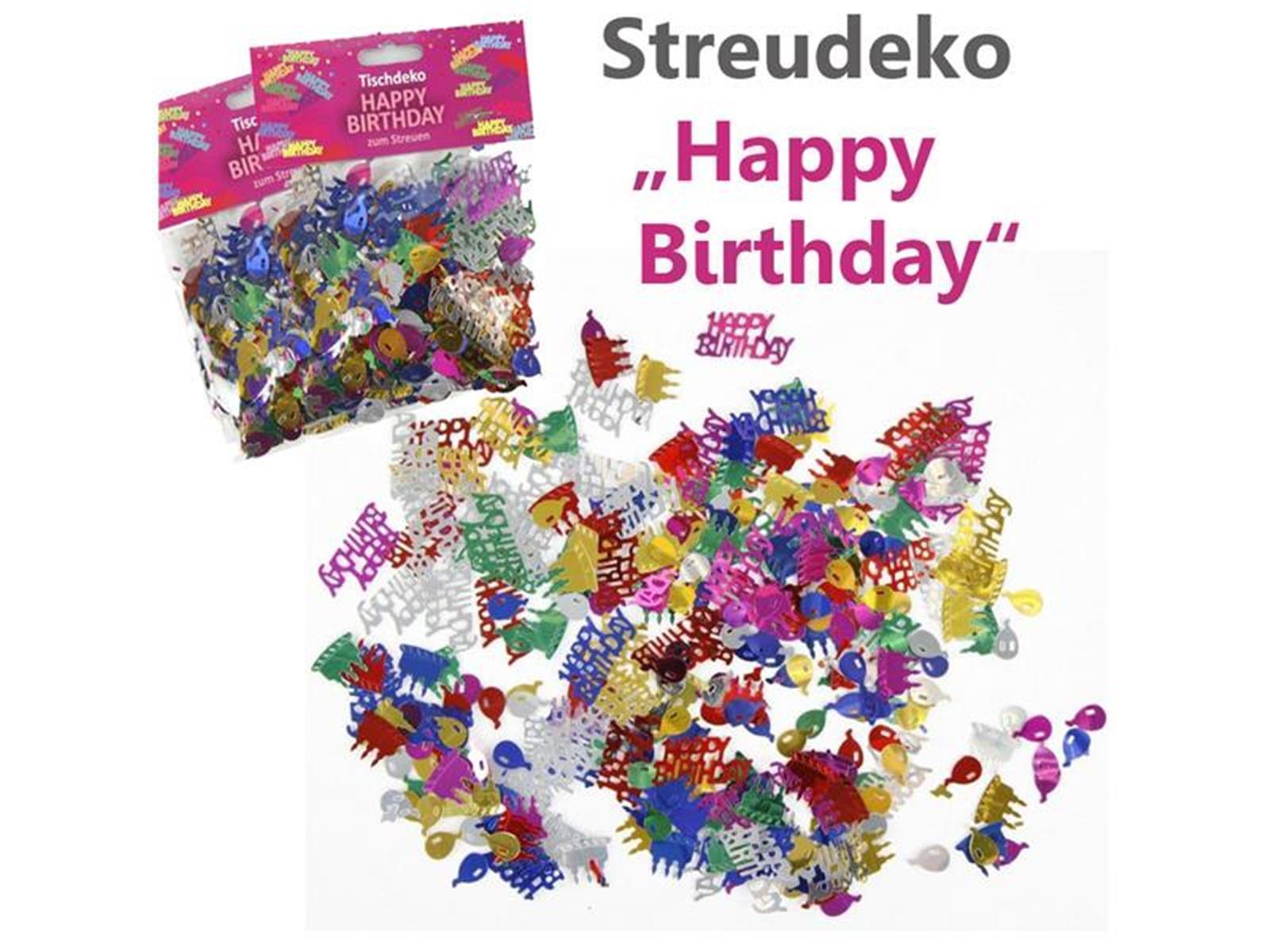 Streudeko Happy Birthday