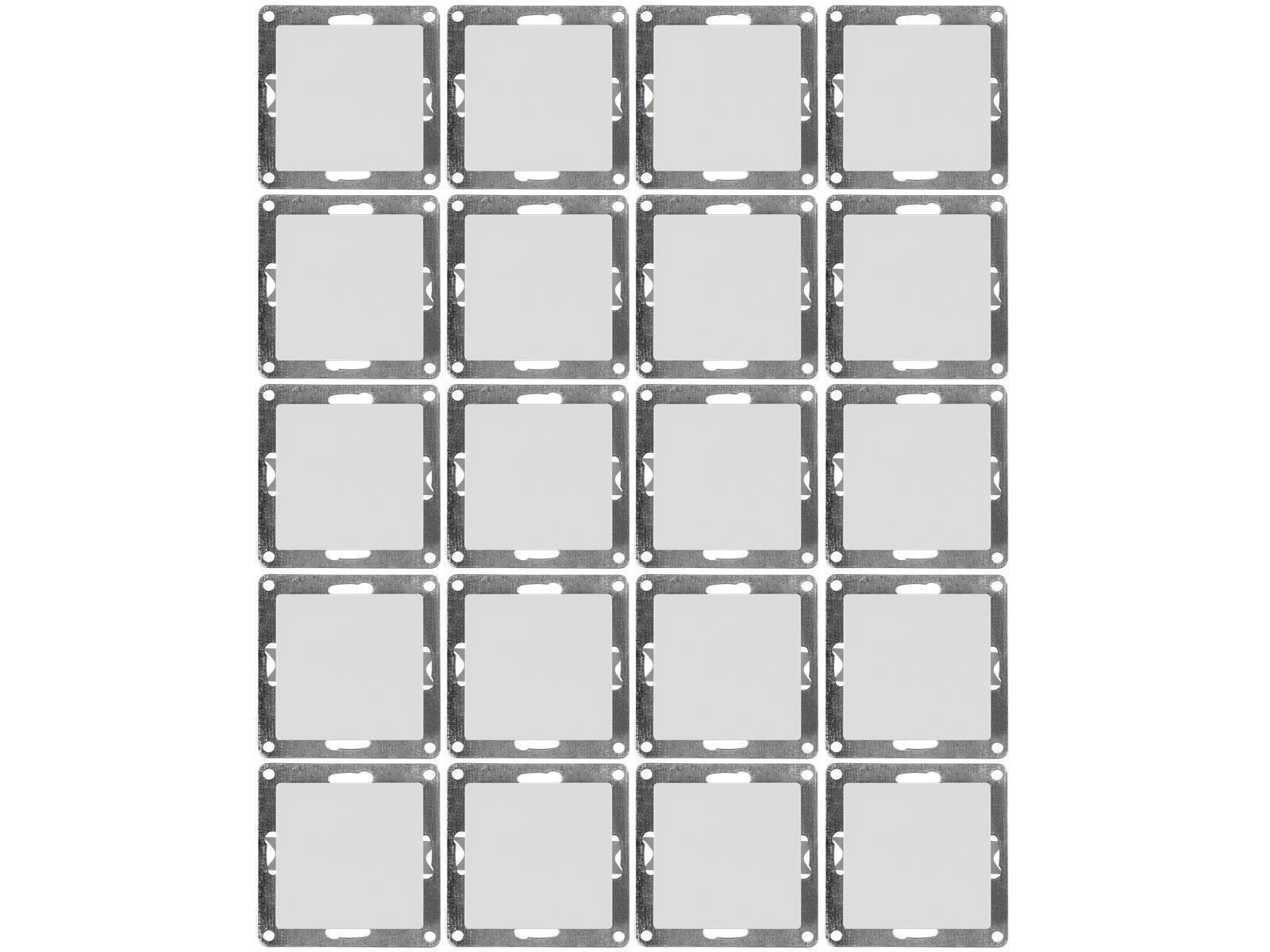 Wechselschalter McPower ''Cup'' 250V~/10A, UP, weiß, 20er-Pack