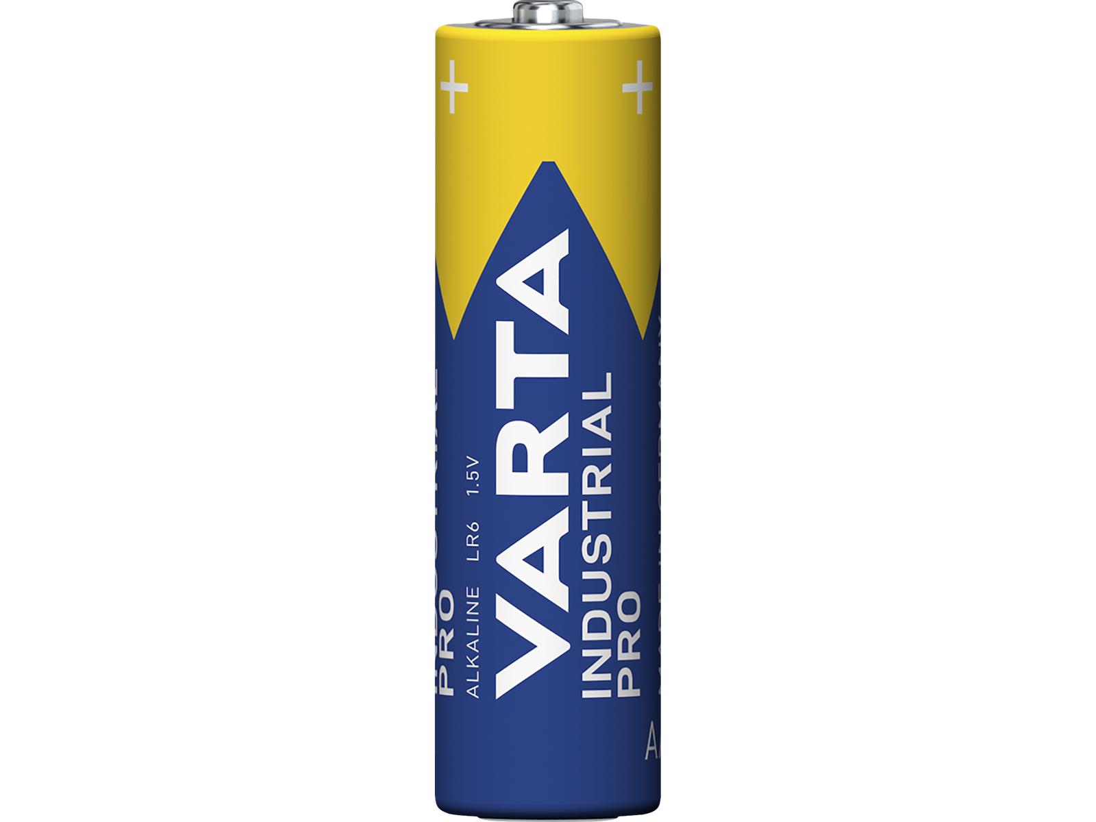 Mignon-Batterie VARTA ''Industrial Pro'' Alkaline, Typ AA, LR06, 1,5V, 10-Pack