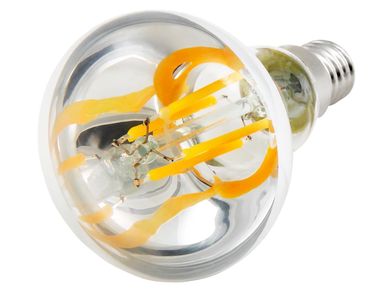 LED-Reflektorstrahler McShine, E14, R50, 4W, 400lm, 360°, 3000K, warmweiß