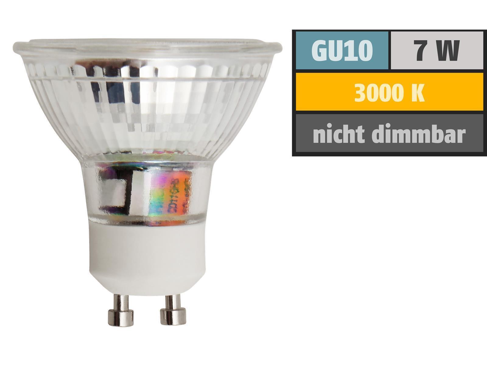 LED-Strahler McShine ''ET75'' GU10, 7W COB, 560lm, warmweiß