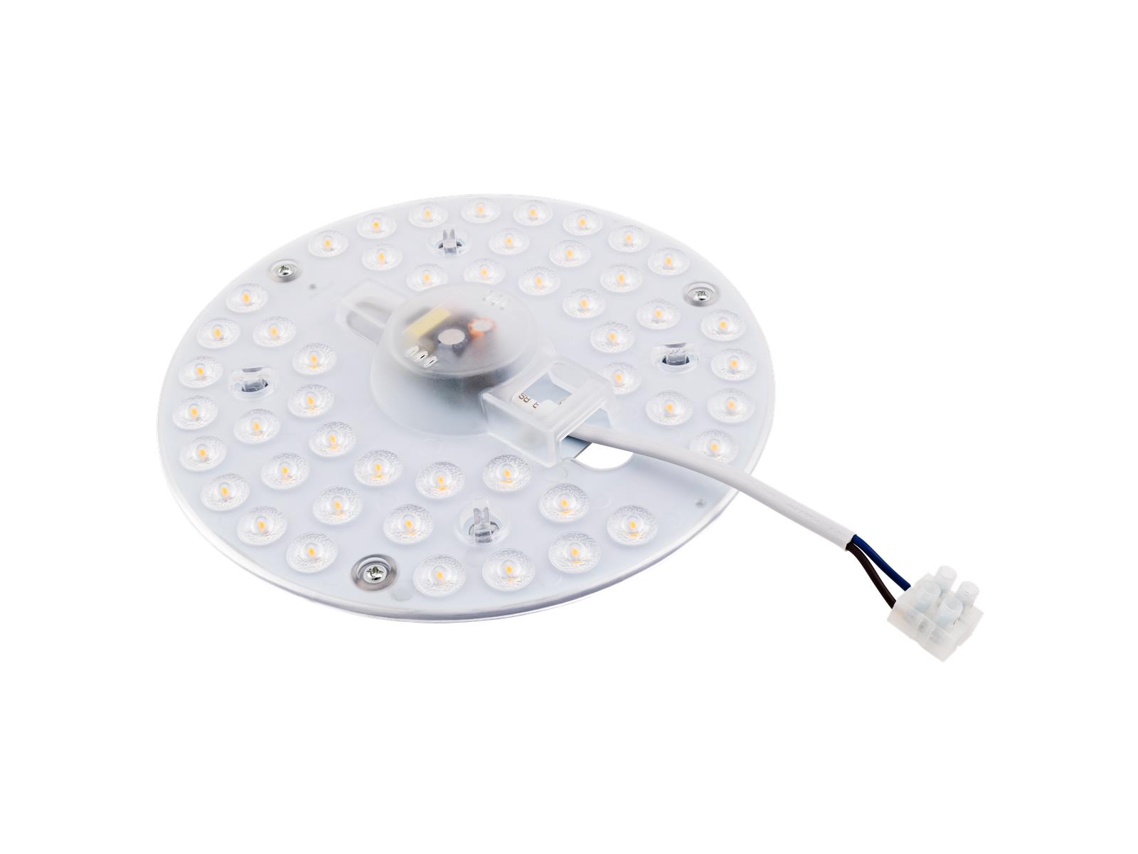 LED-Modul McShine, Umrüstsatz mit Magnethalterung, Ø21cm, 24W, 2400lm, 3000K