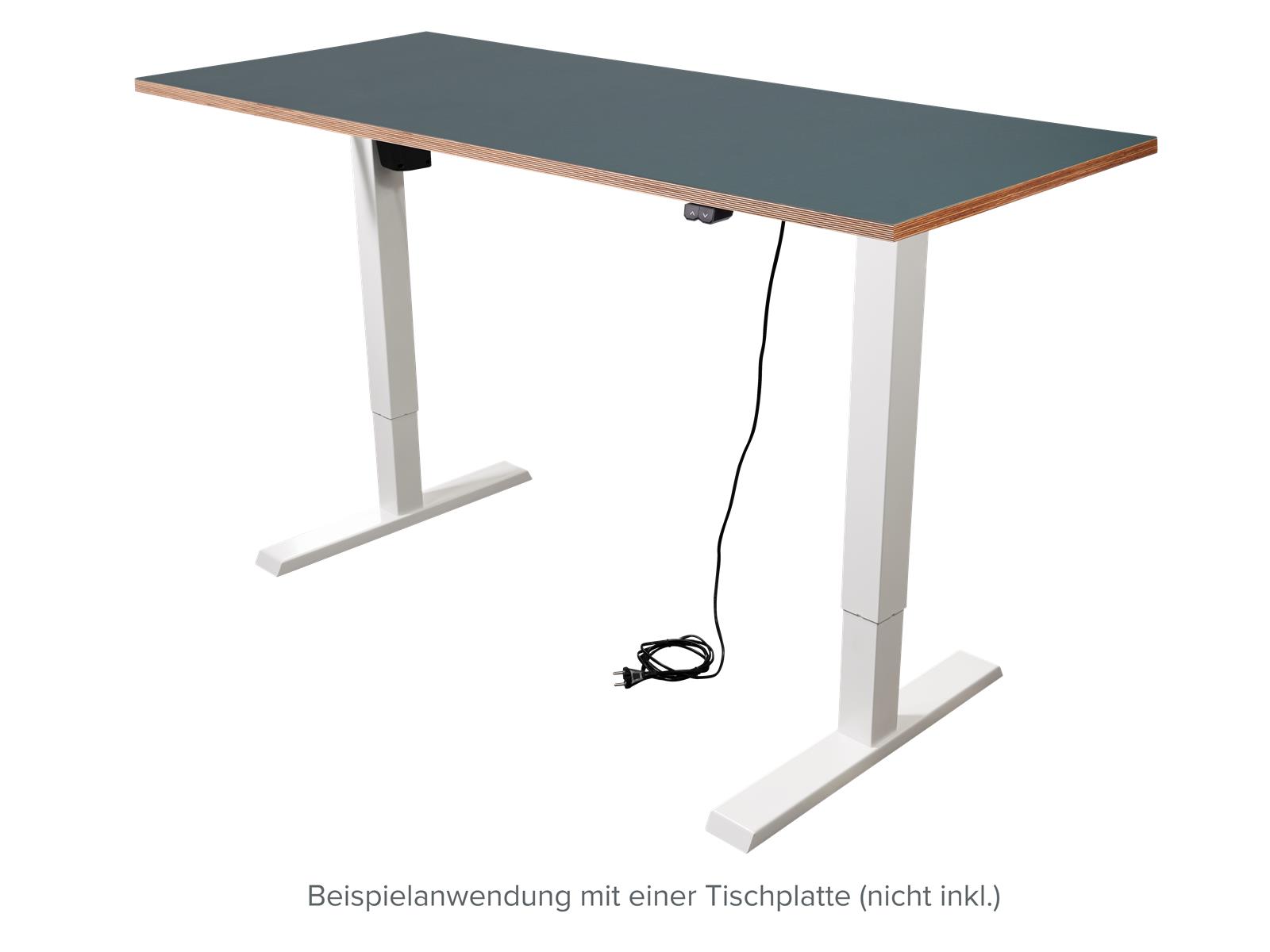 Tischgestell imstande ''smart-w'' max. 70kg, Breite 84-130cm, Höhe 73-123cm