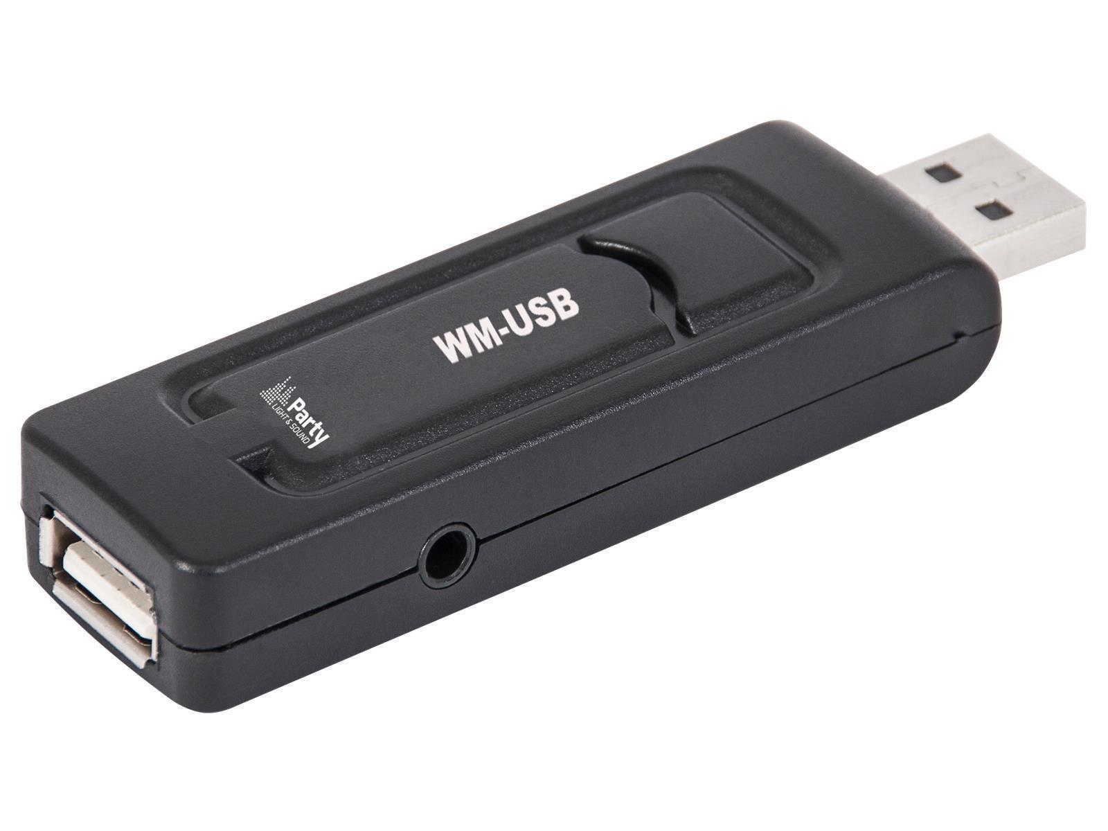 UHF-Funkmikrofon PARTY ''WM-USB'' USB-Empfänger mit Klinkekabel