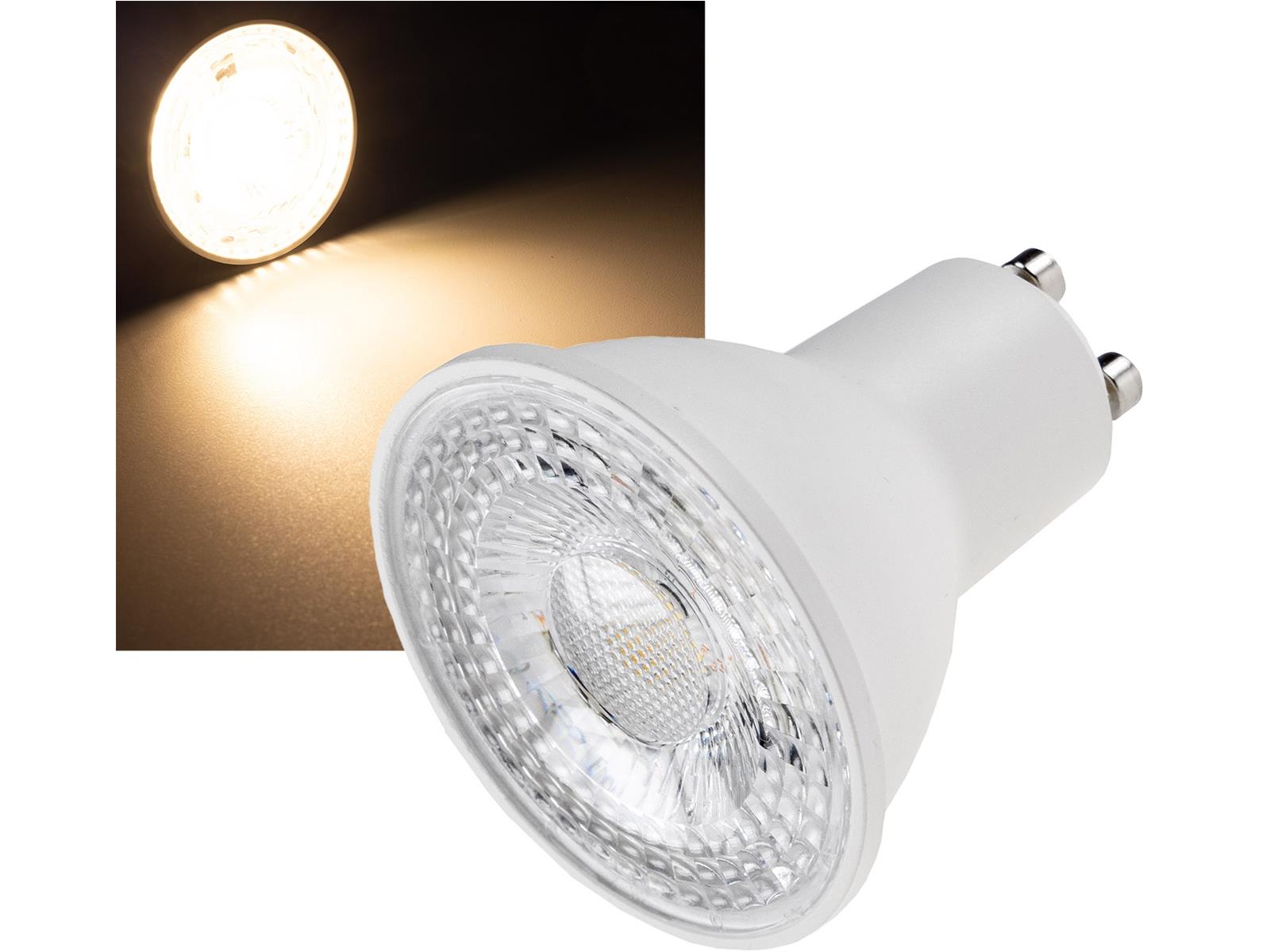 LED Strahler GU10 "P90" 3061k, 840lm, 230V/9W, 38°, warmweiß